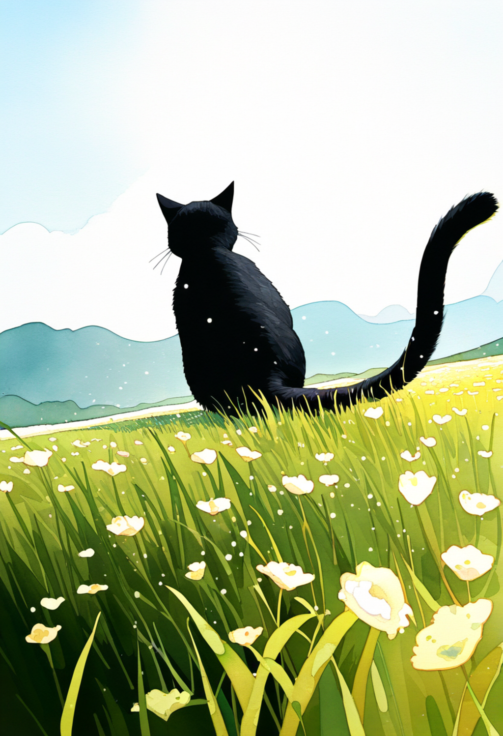 野生に帰っていく黒猫ちゃん