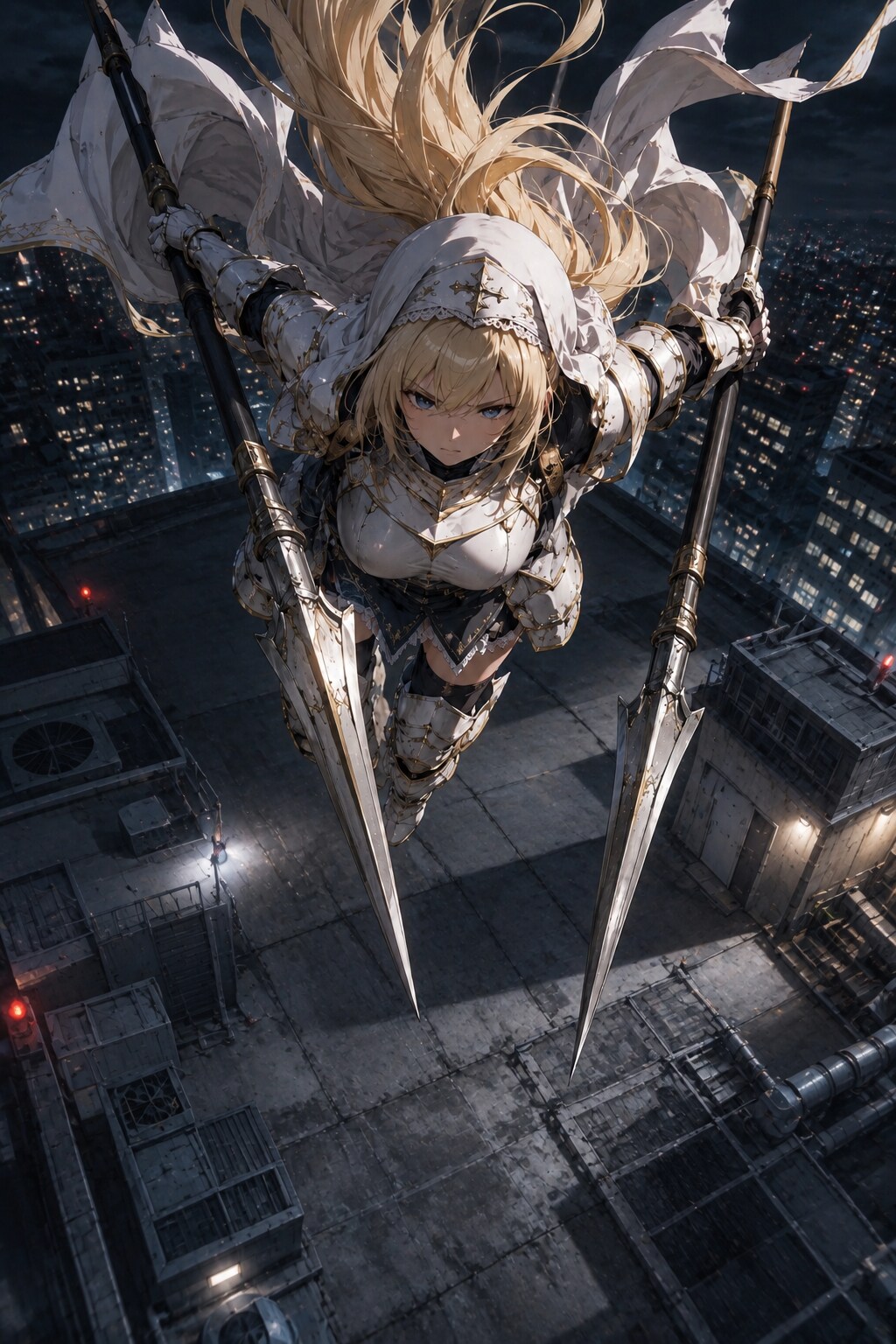 金髪　飛ぶ