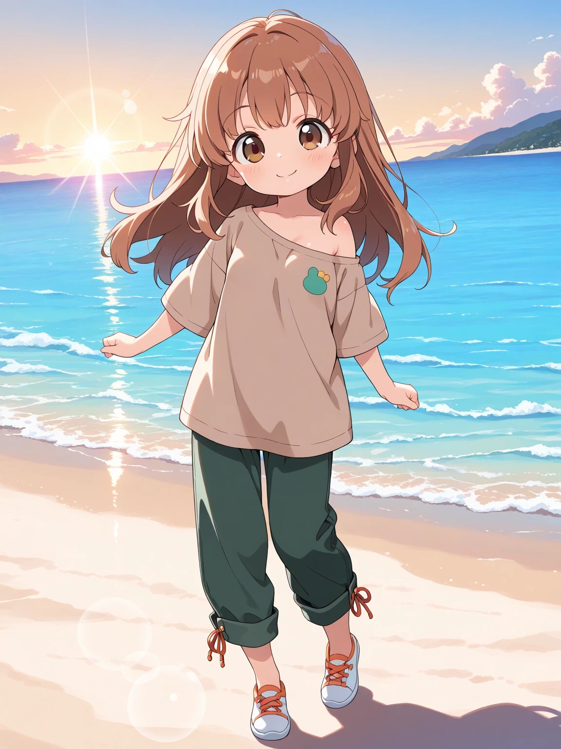 かえでちゃんの夏コーデ <NG>