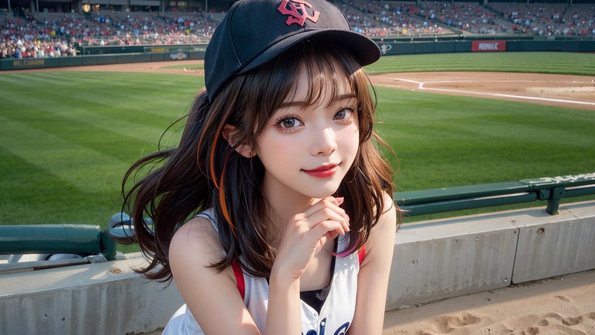 MLB見に来た