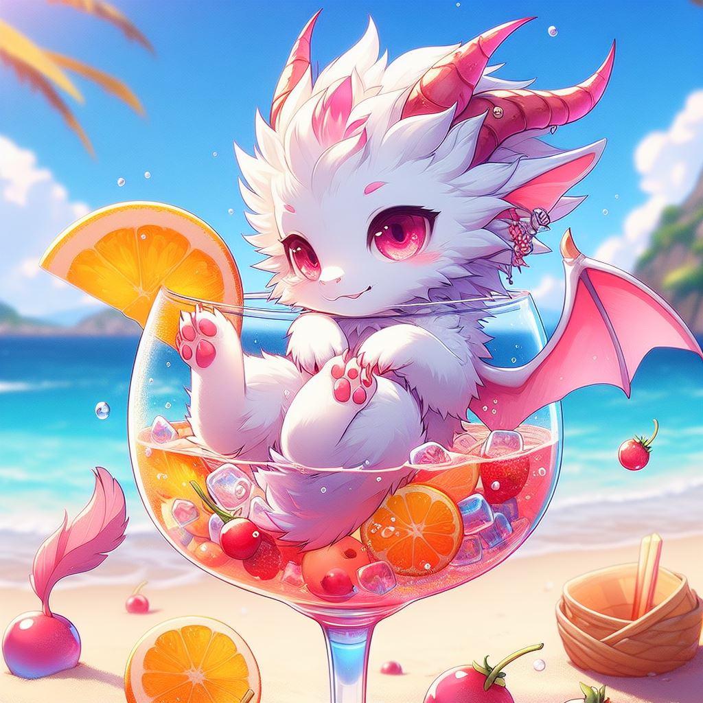 Dragon in Cup