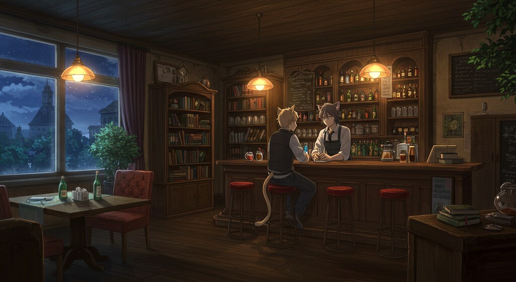 カフェ兼ＢＡＲ で本まで売っているお店