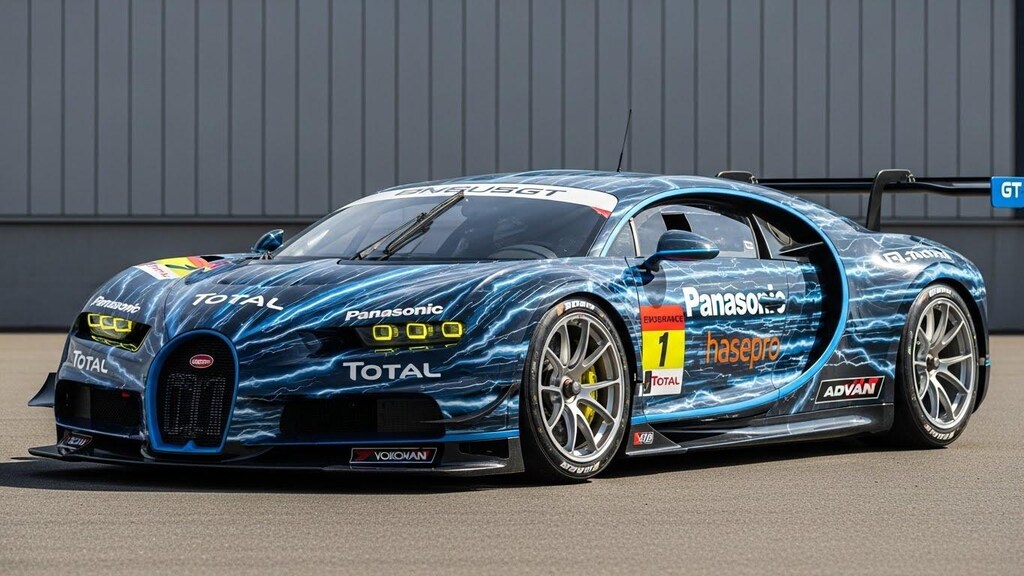 Panasonicブガッティビジョングランツーリスモレーシングカー