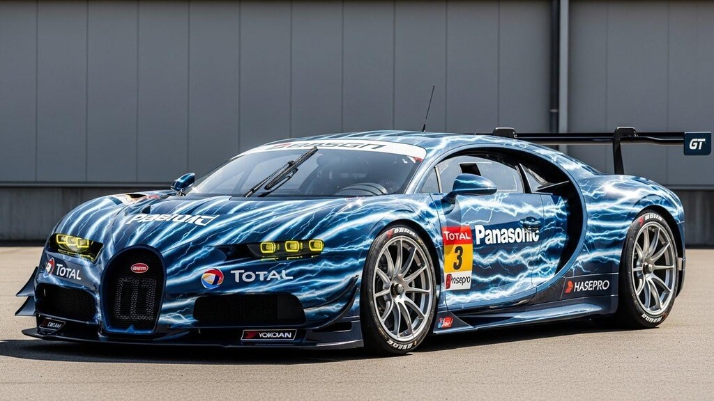 Panasonicブガッティビジョングランツーリスモレーシングカー