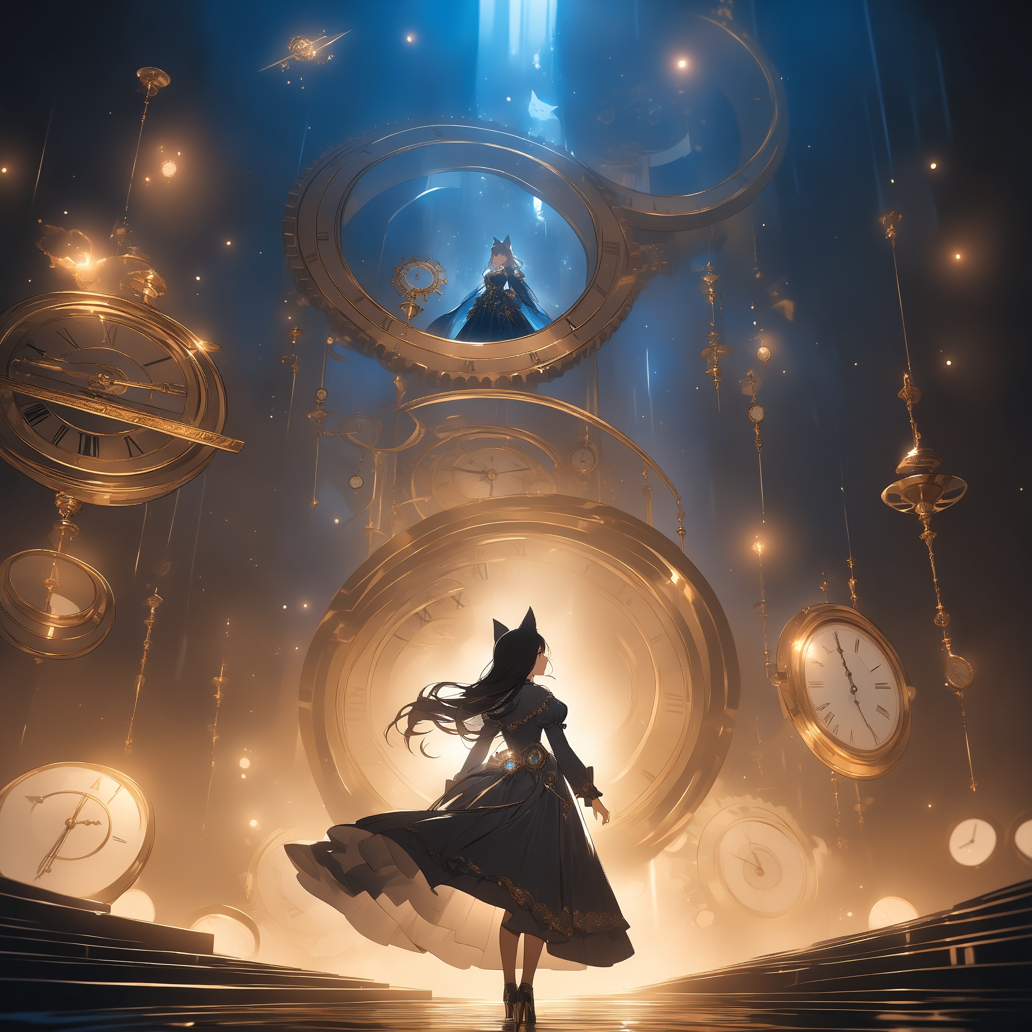 時の番人 | の人気AIイラスト・グラビア