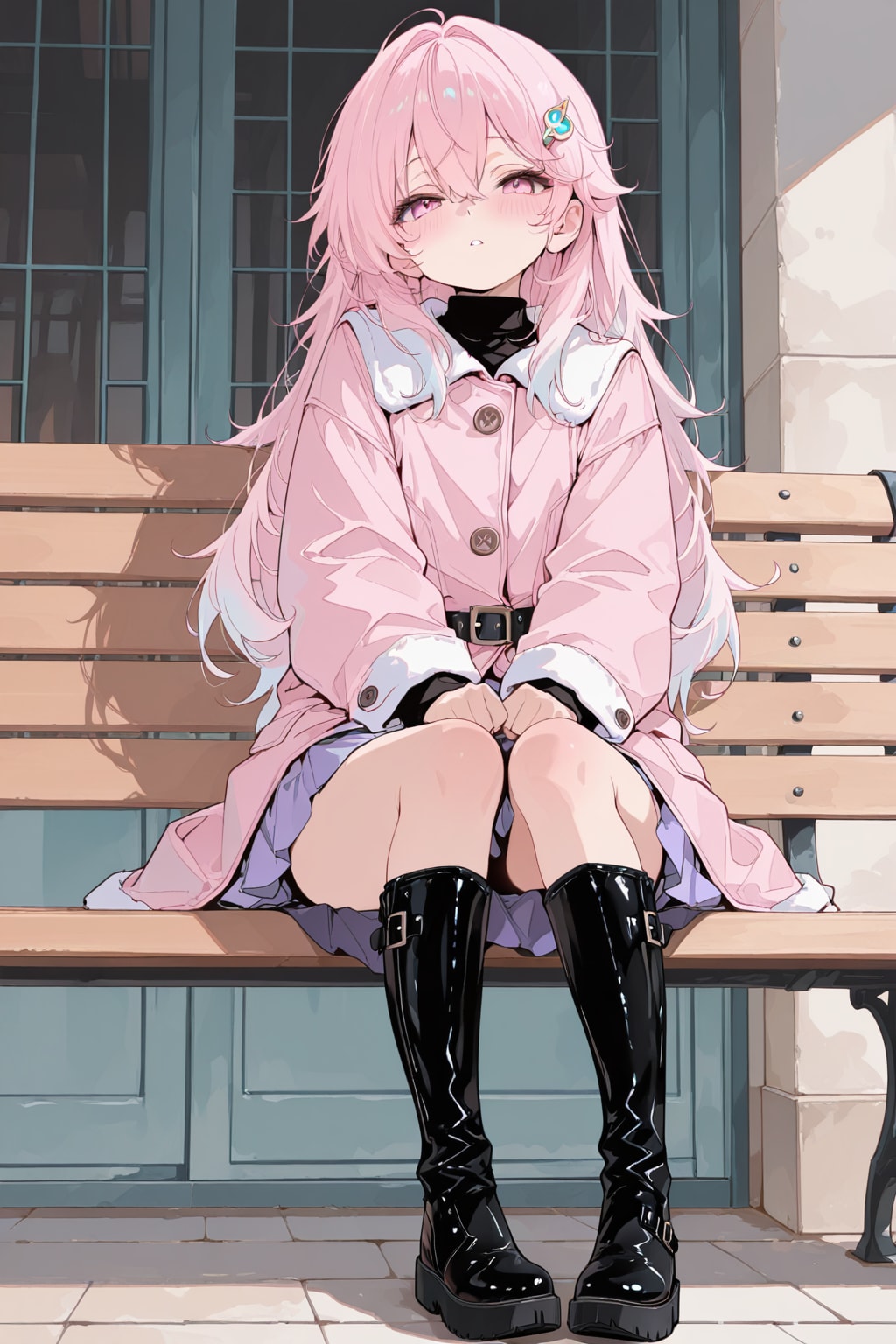 APRICOTでブーツな娘