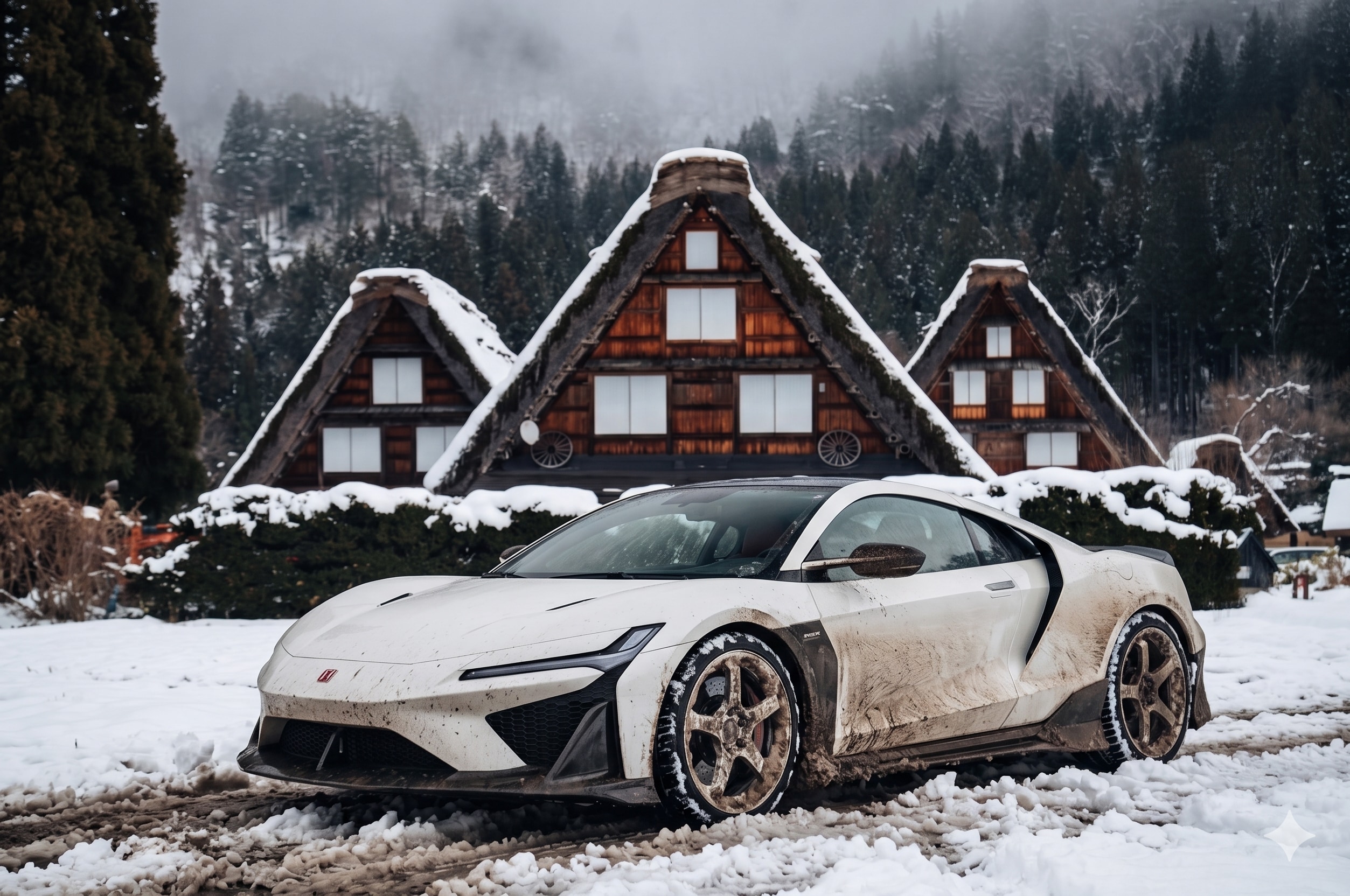 Honda NSX Tribute by Italdesign | の人気AIイラスト・グラビア
