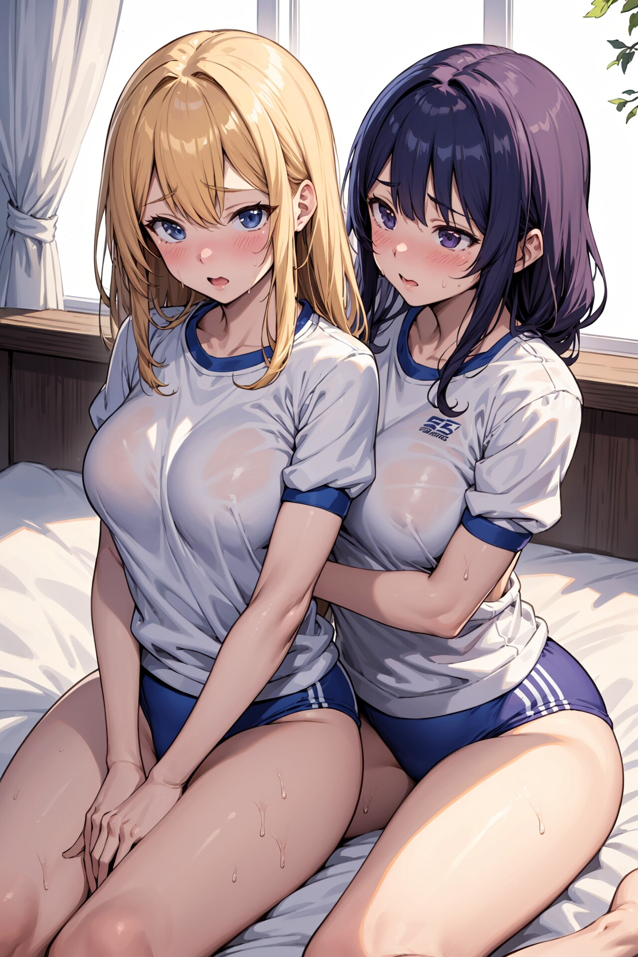 濡れ透け体操服プレイ(19)