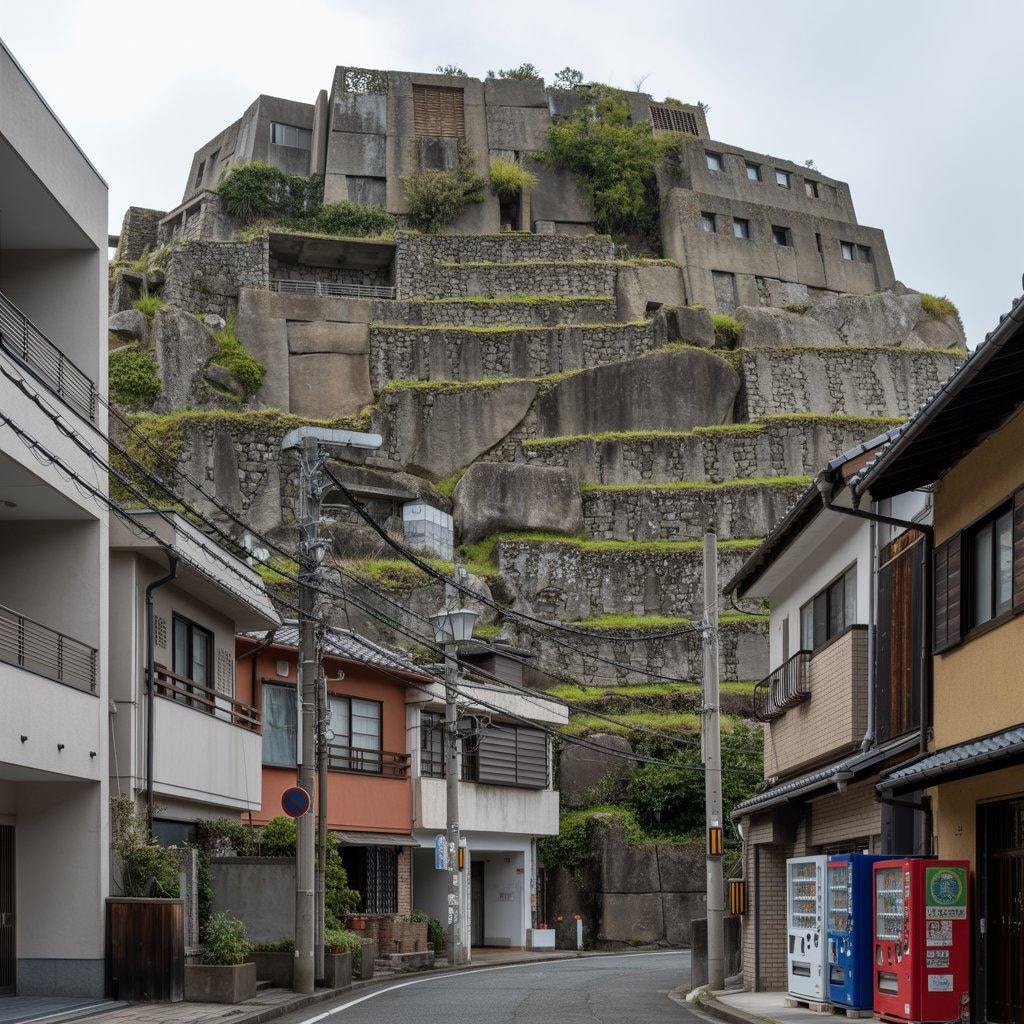 マチュピチュ風のアパート