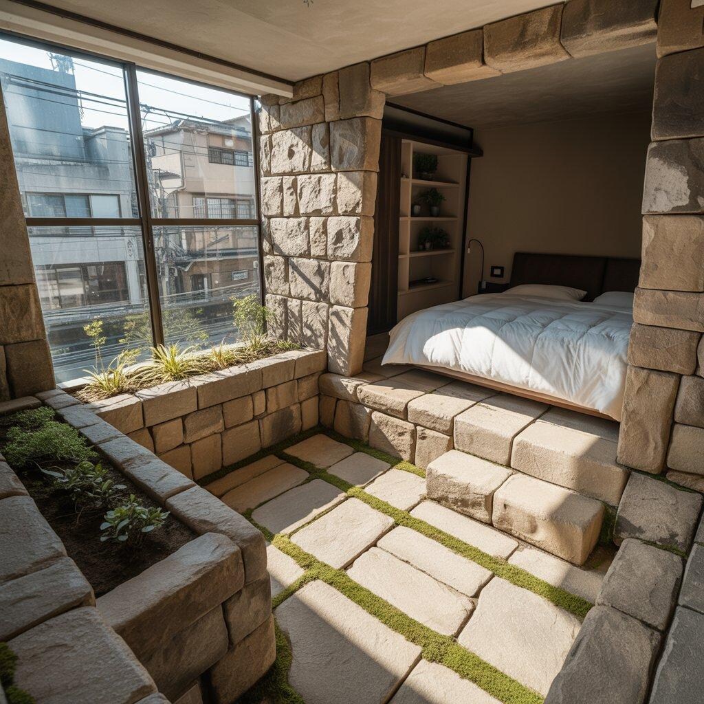 マチュピチュ風のアパート