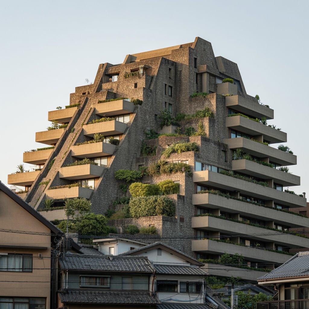 マチュピチュ風のアパート