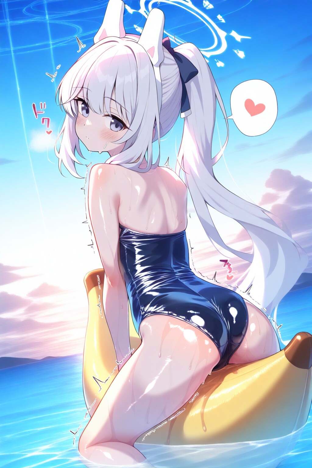 バナナボート+ツヤテカ尻