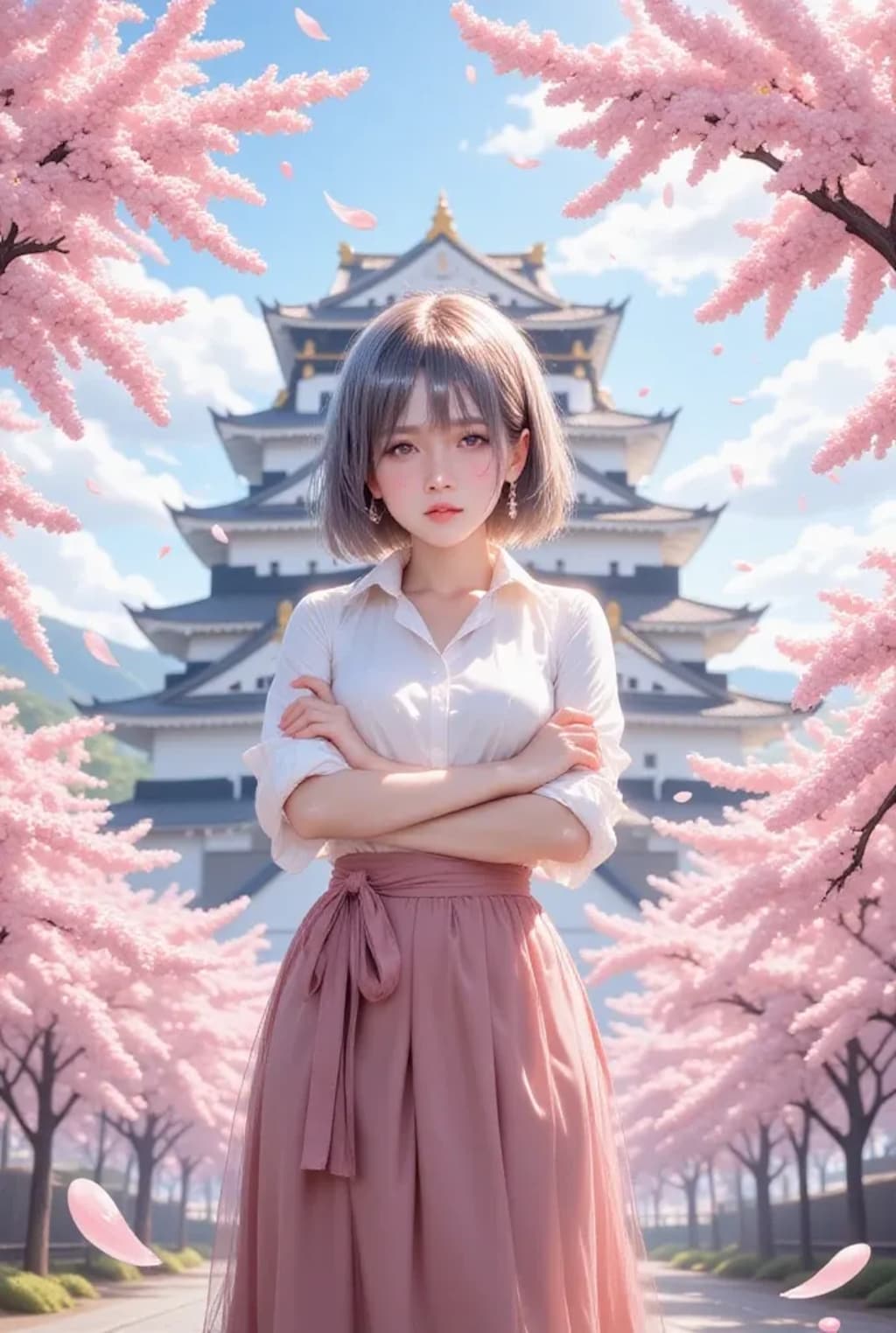 春のポートレート