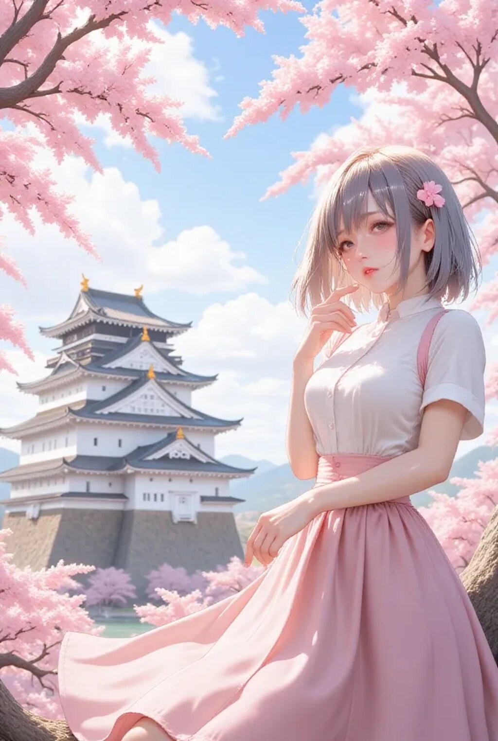 春のポートレート