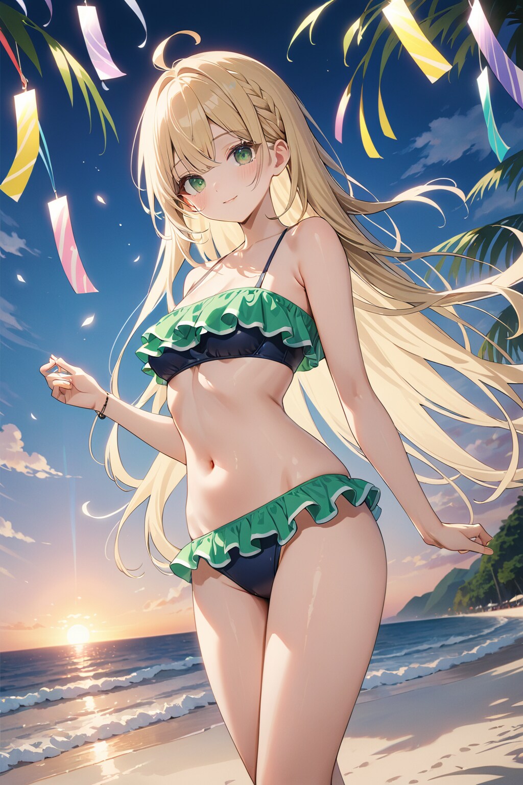 七夕テイスト水着オリシアちゃん♪