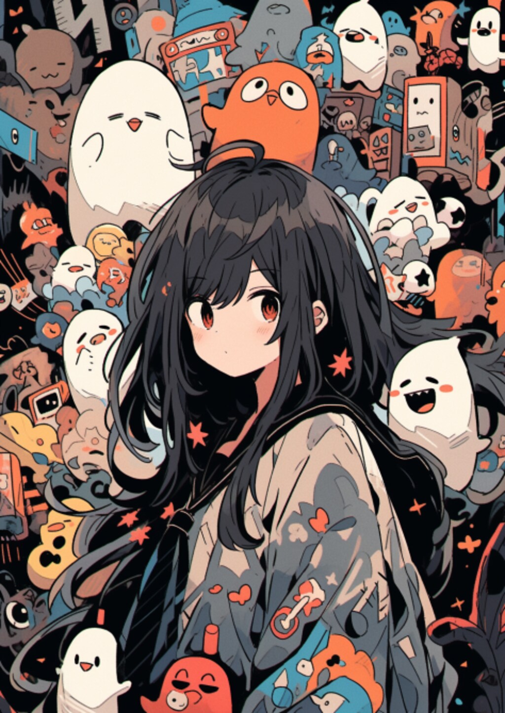 怪談、神出鬼没