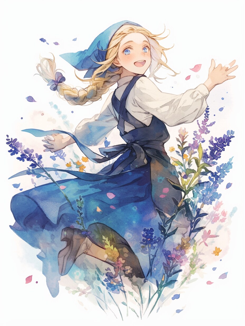 童話世界の村娘