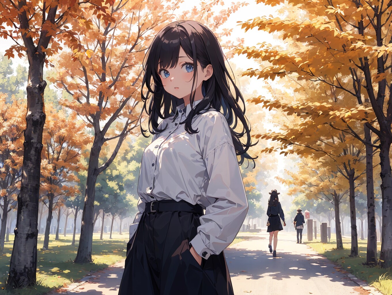 秋の散歩