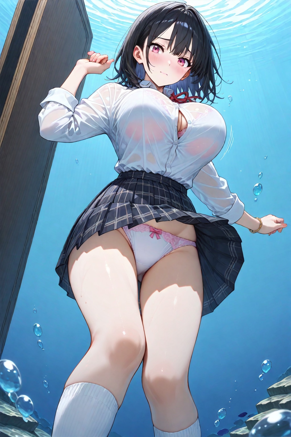 制服ＪＫ #90　Underwater　AURA