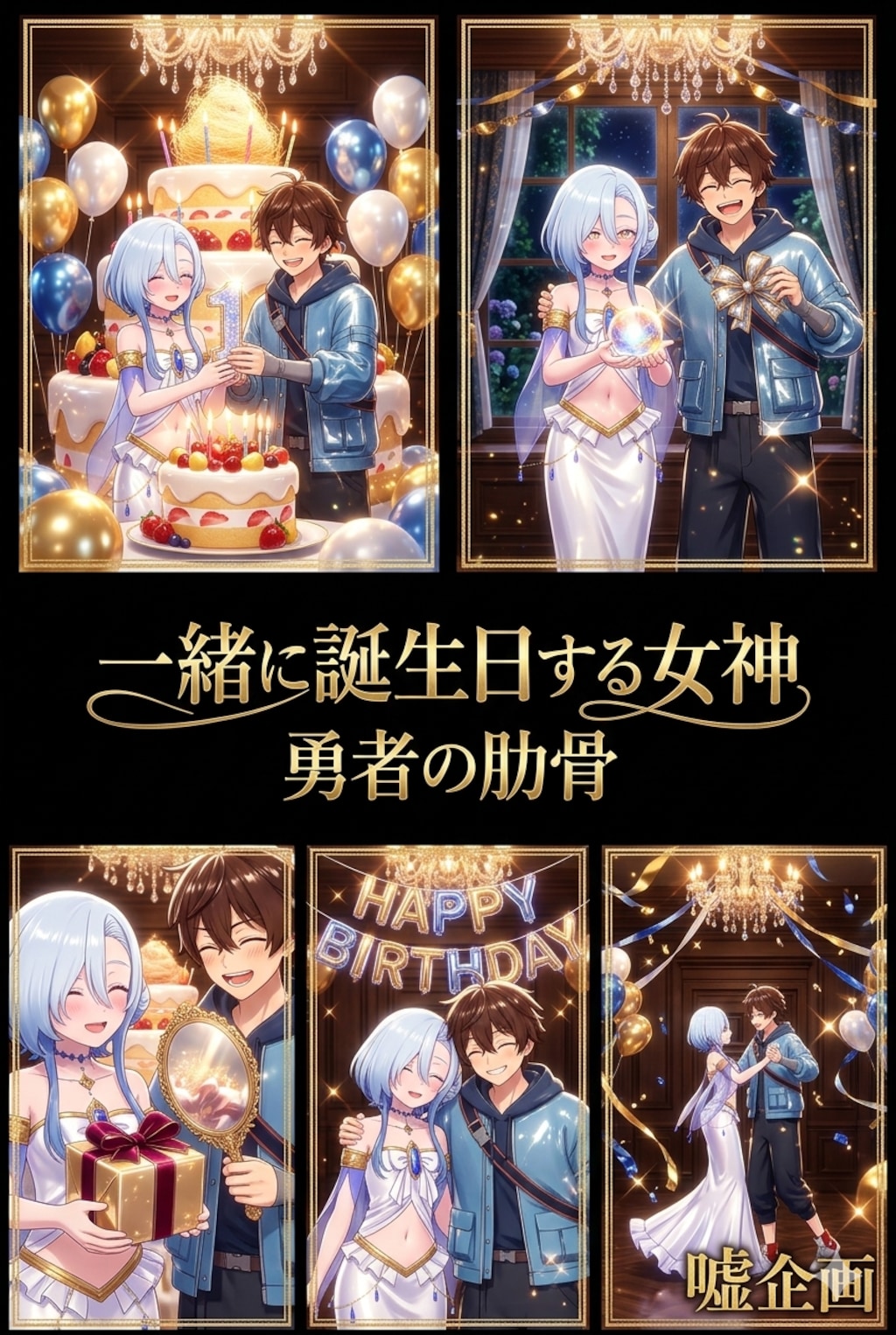 一緒に誕生日する女神　勇者の肋骨