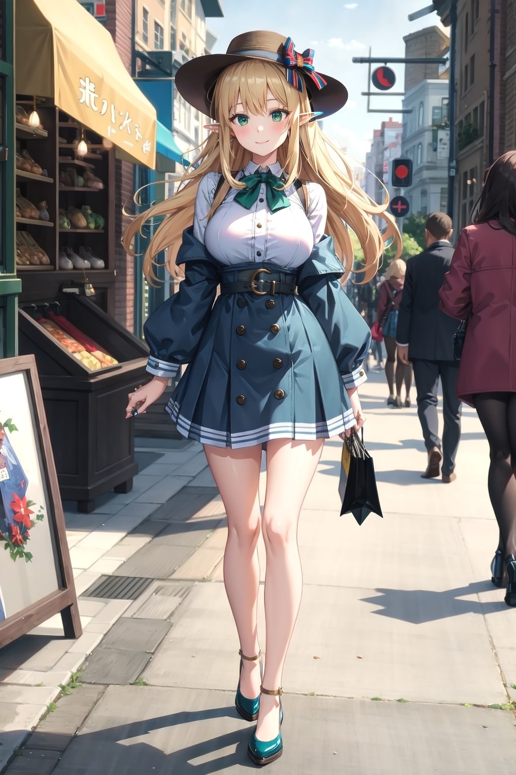 観光地でショッピング