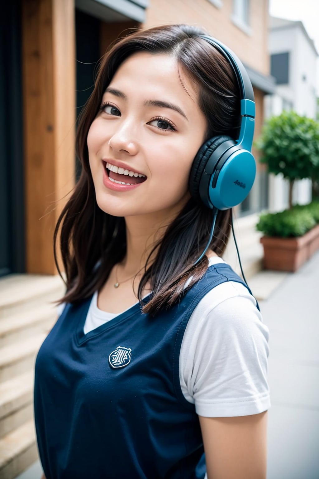 音楽聴く聴く～♪