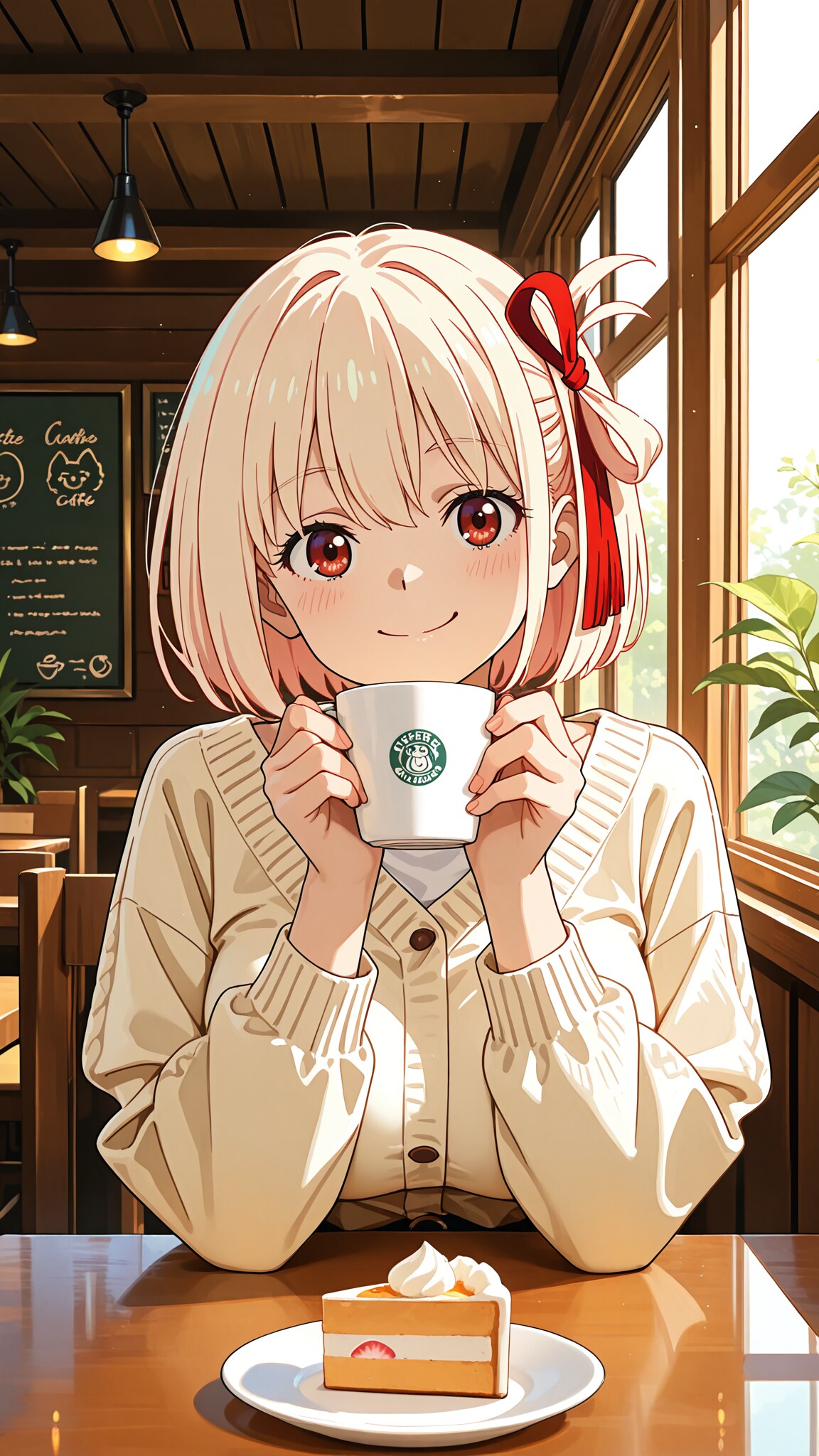 カフェデート | の人気AIイラスト・グラビア