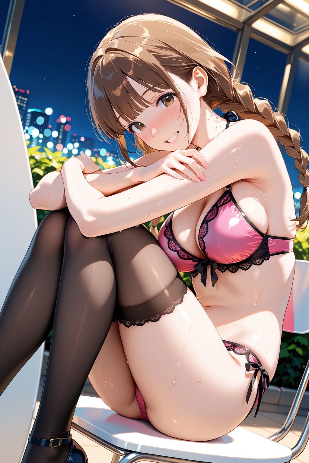 キュートなビキニのお姉さん♡