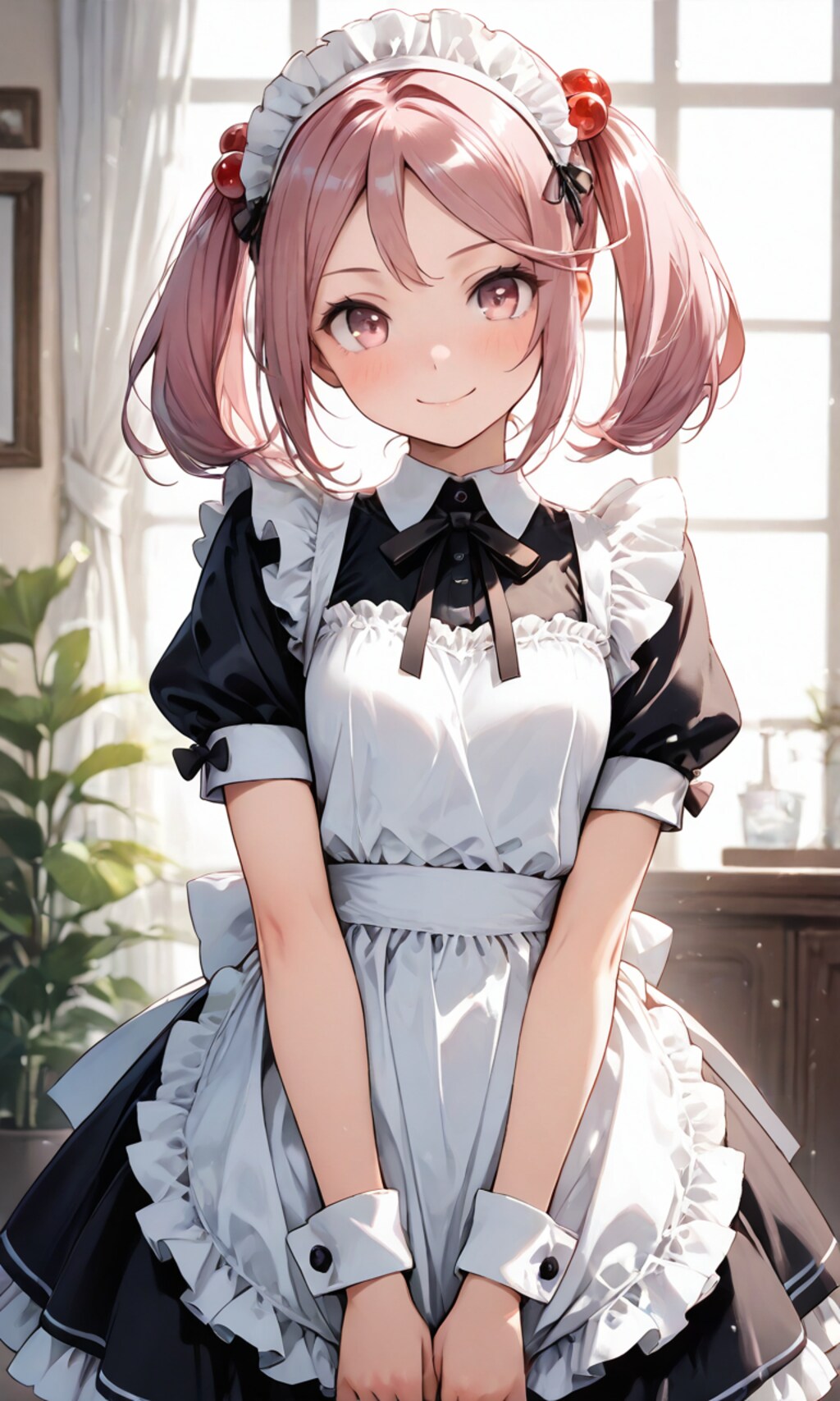 ご主人様！もう朝ですよ…！