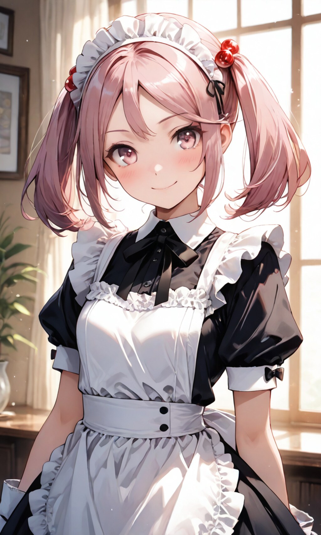 ご主人様！もう朝ですよ…！