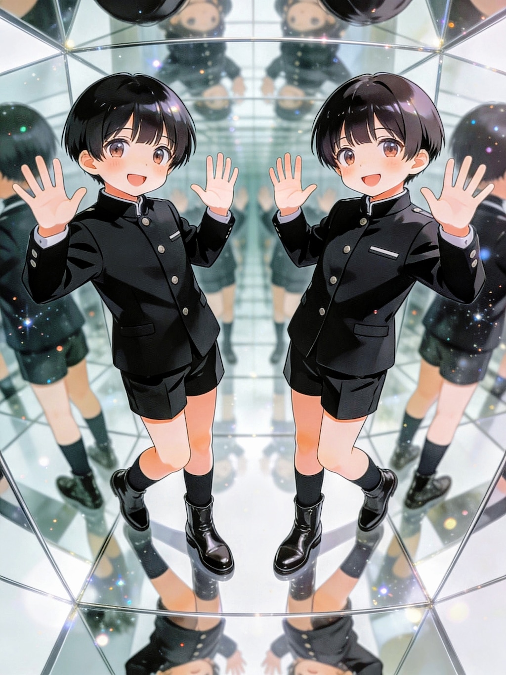 ぶんしんのじゅつー♡