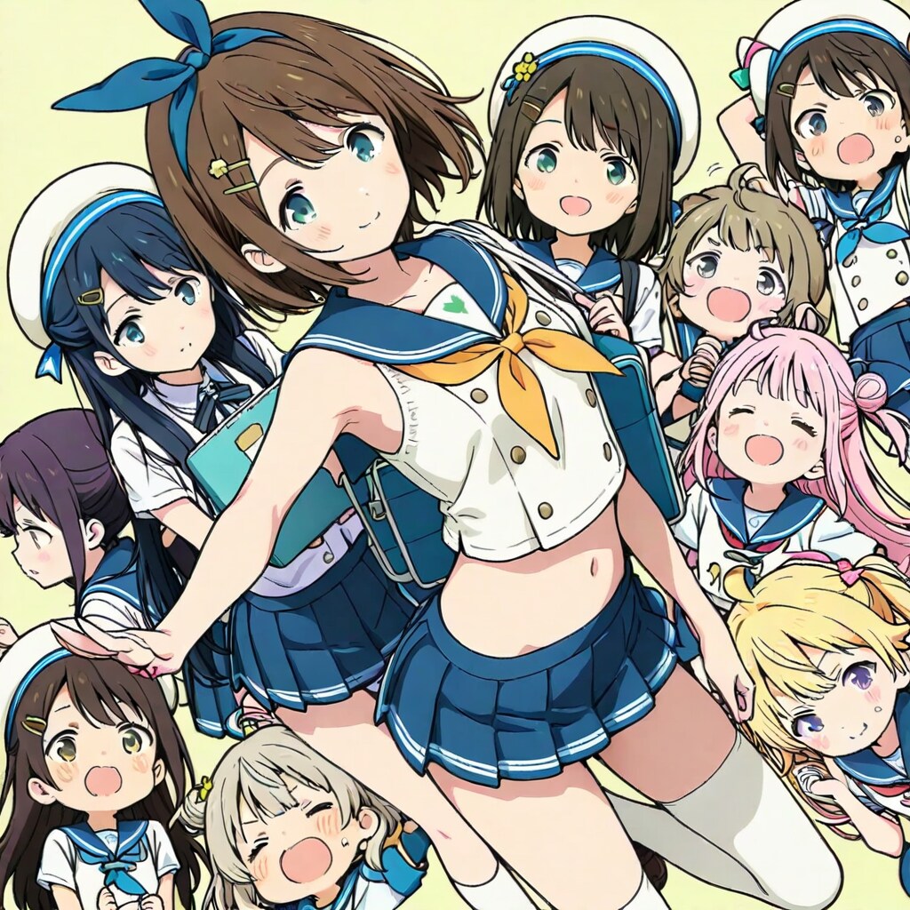 1文字チャレンジ | の人気AIイラスト・グラビア