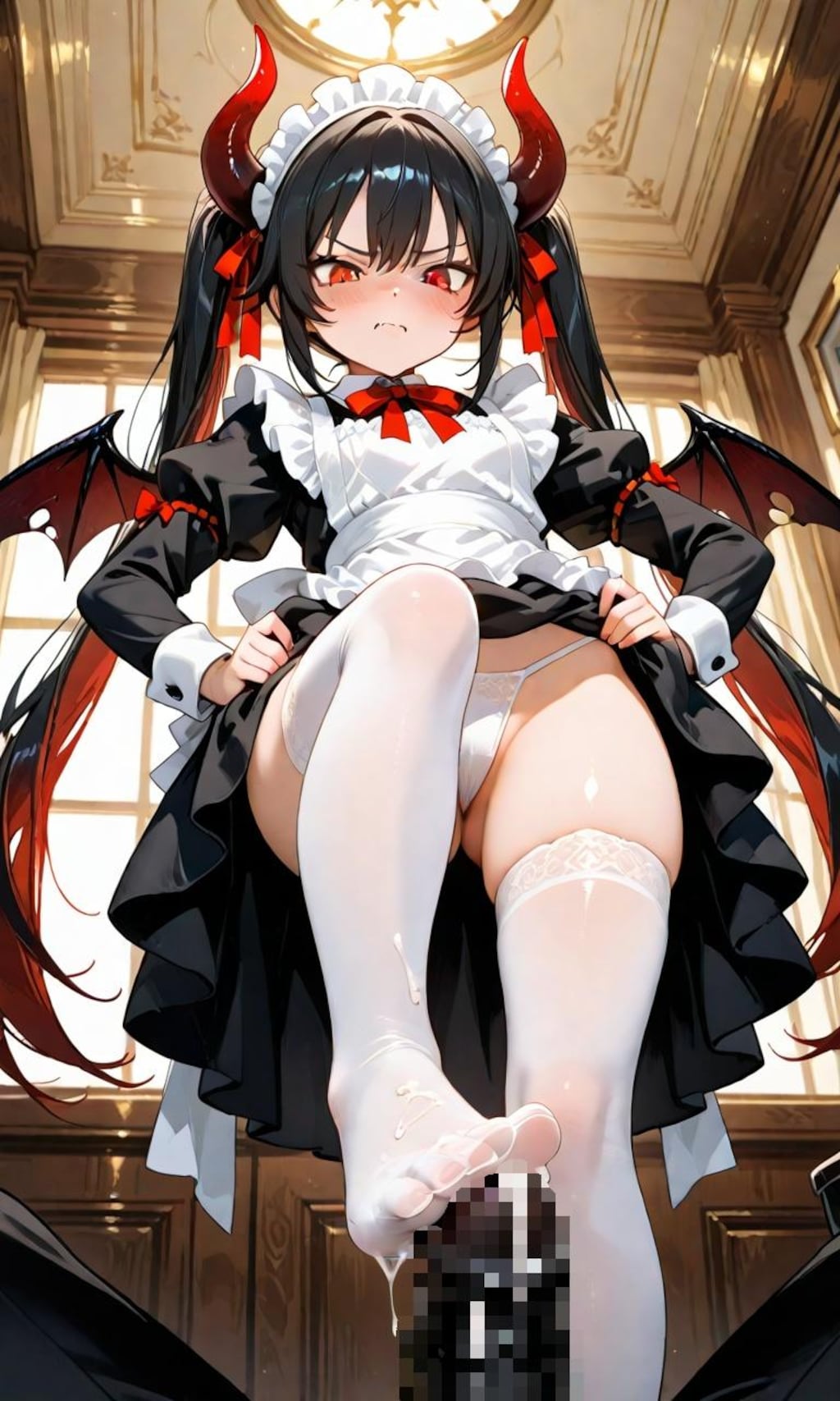 踏みつけ足コキ