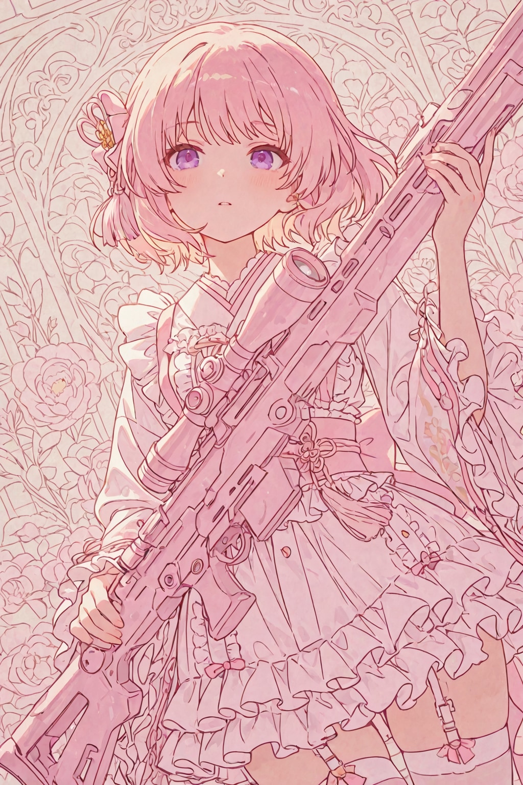 武装和装少女 | の人気AIイラスト・グラビア