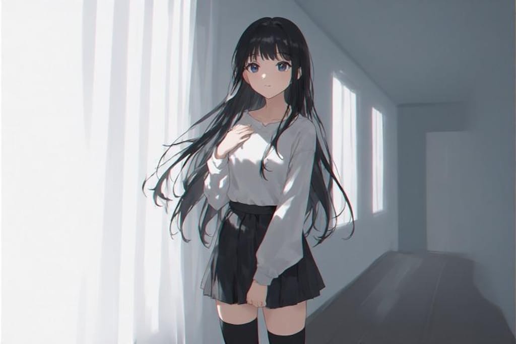 絶対領域（気づいてないver.）