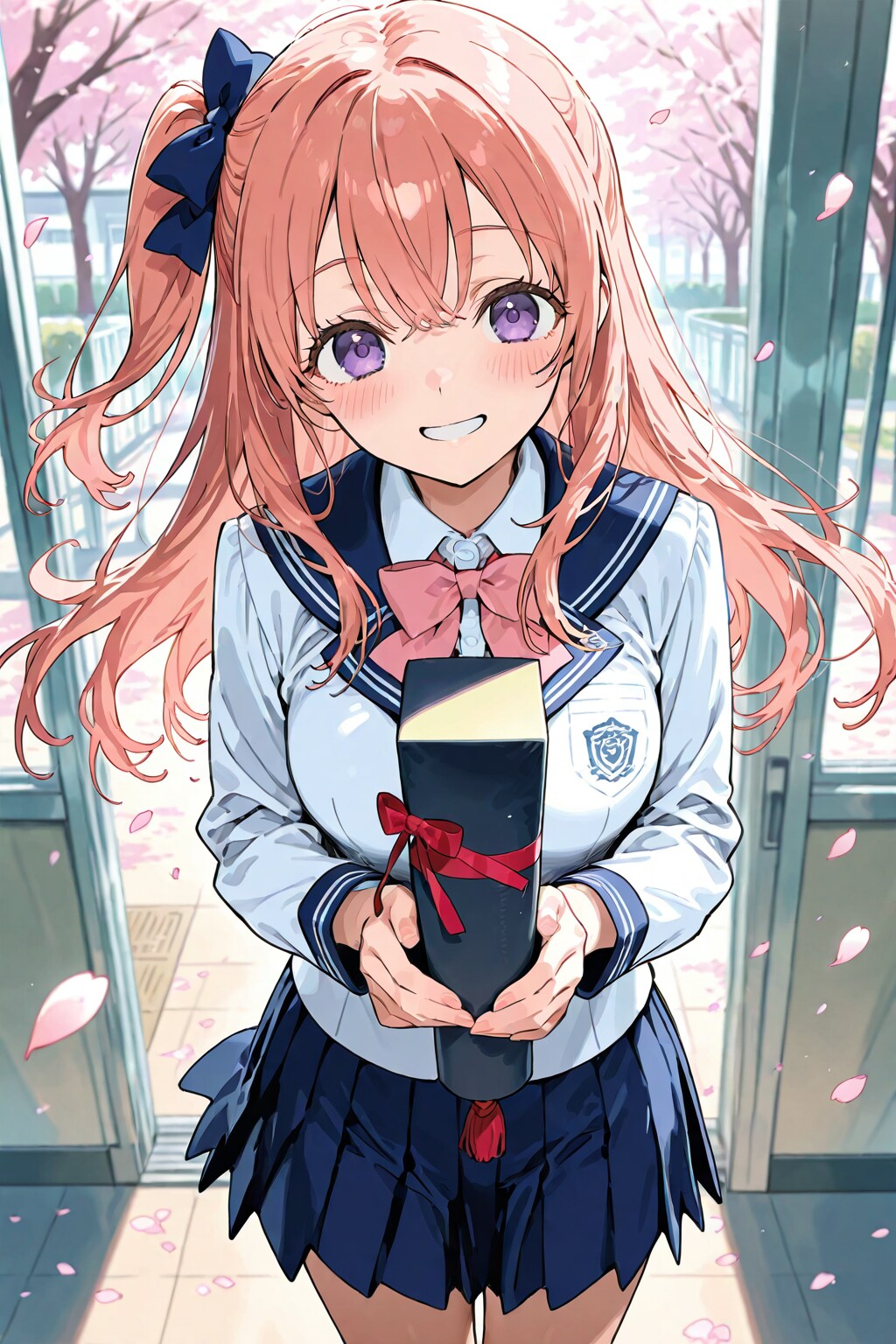 卒業します