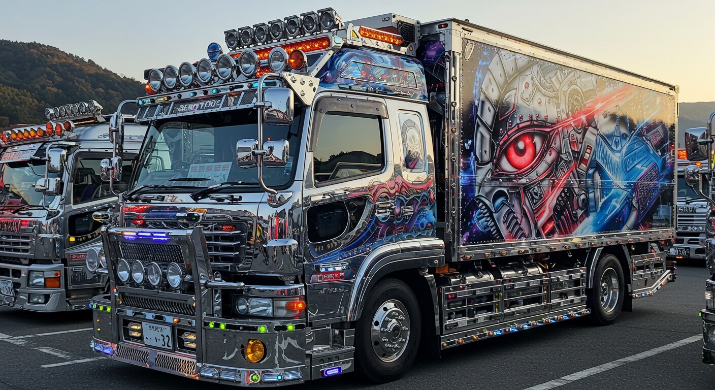 デコトラ | の人気AIイラスト・グラビア