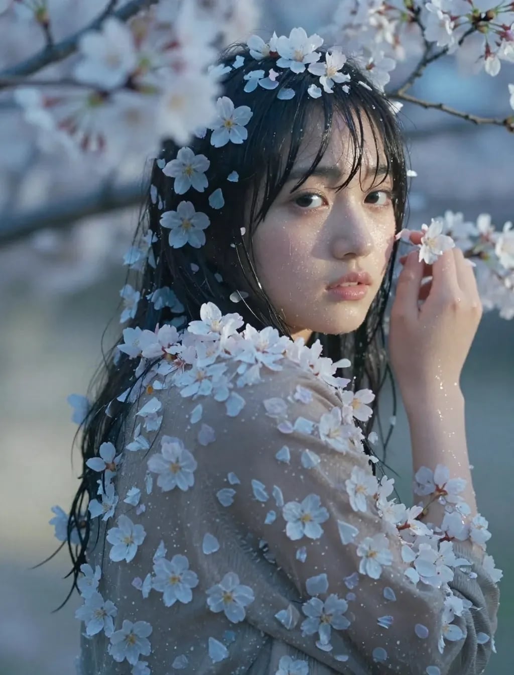 季節外れの桜まみれ