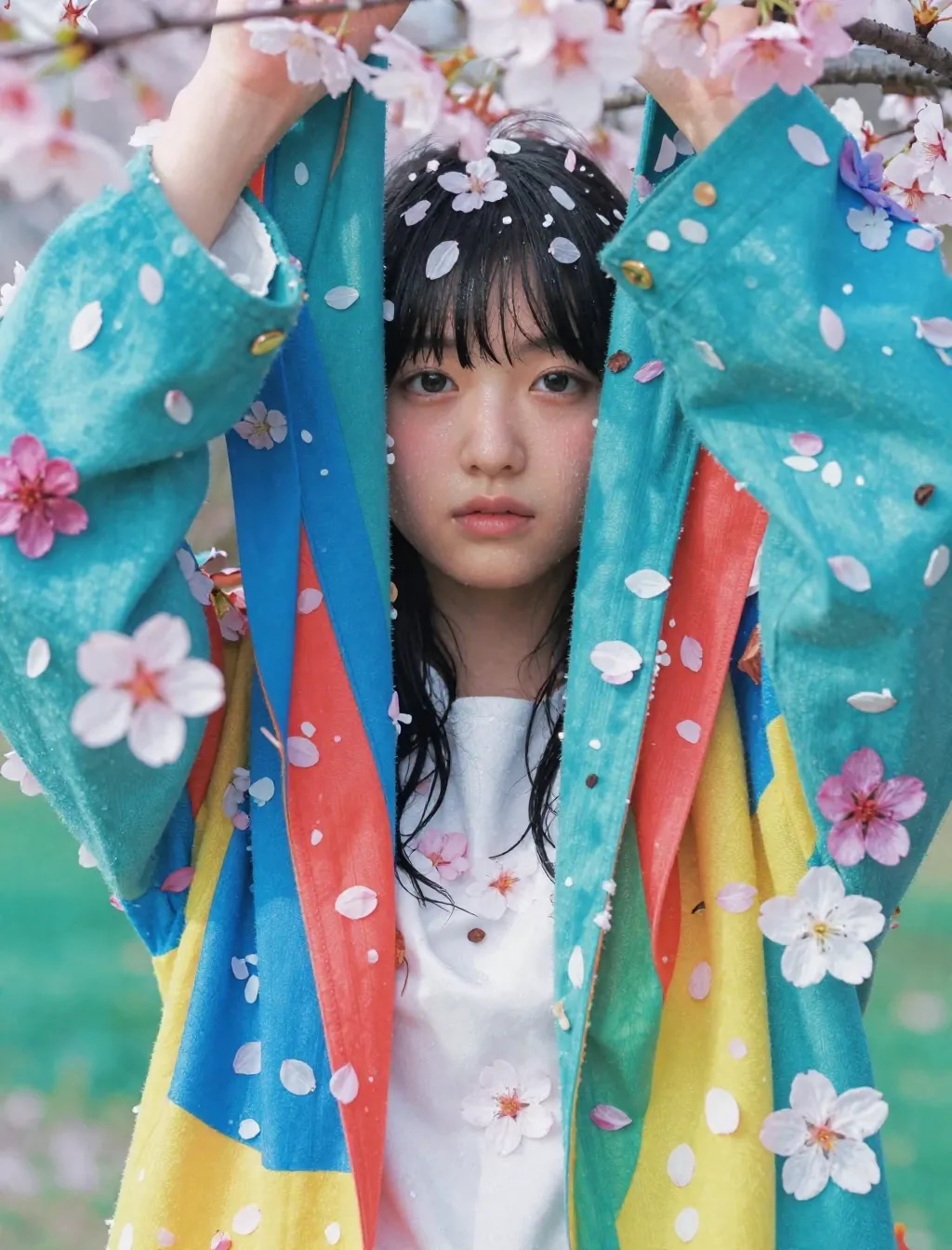季節外れの桜まみれ