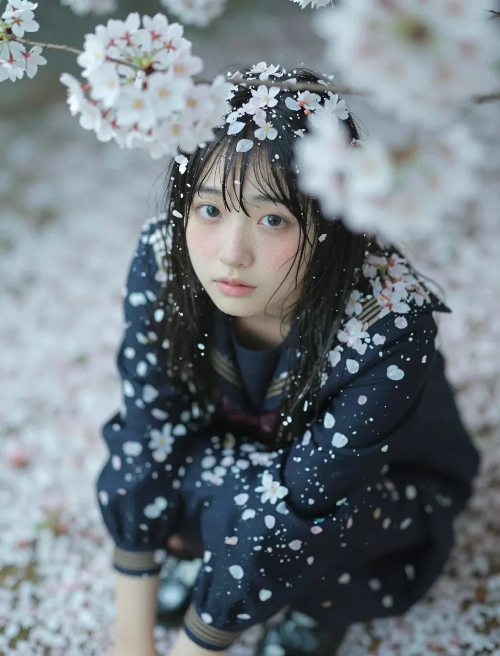 季節外れの桜まみれ