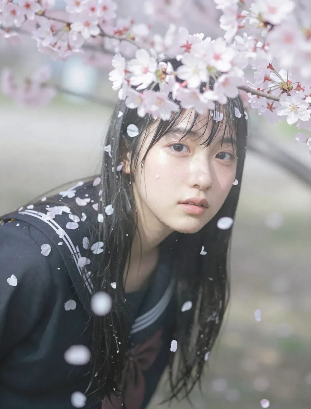 季節外れの桜まみれ