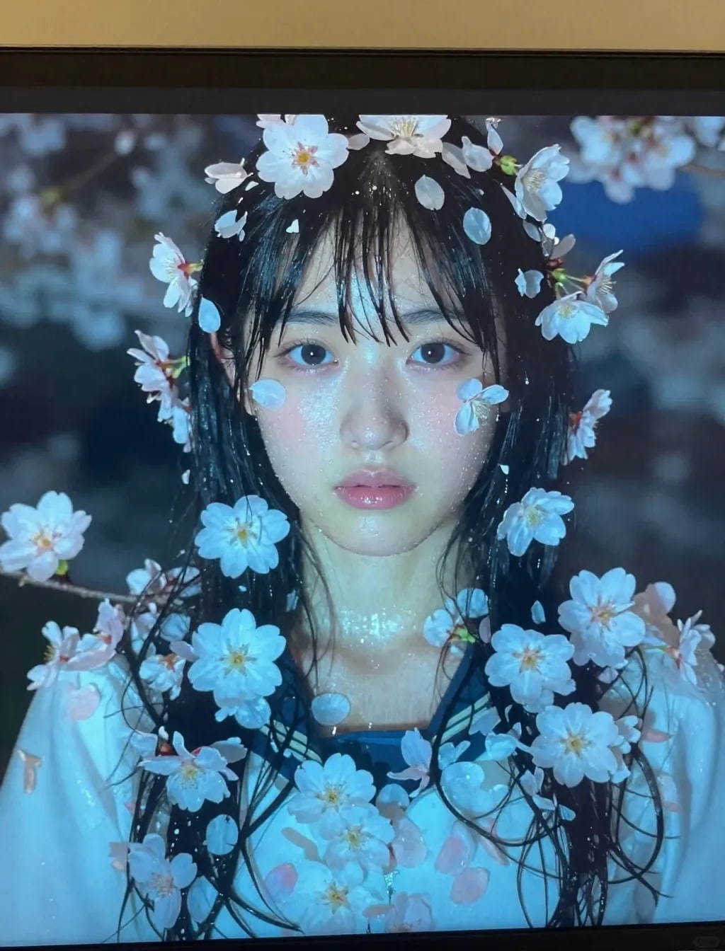 季節外れの桜まみれ