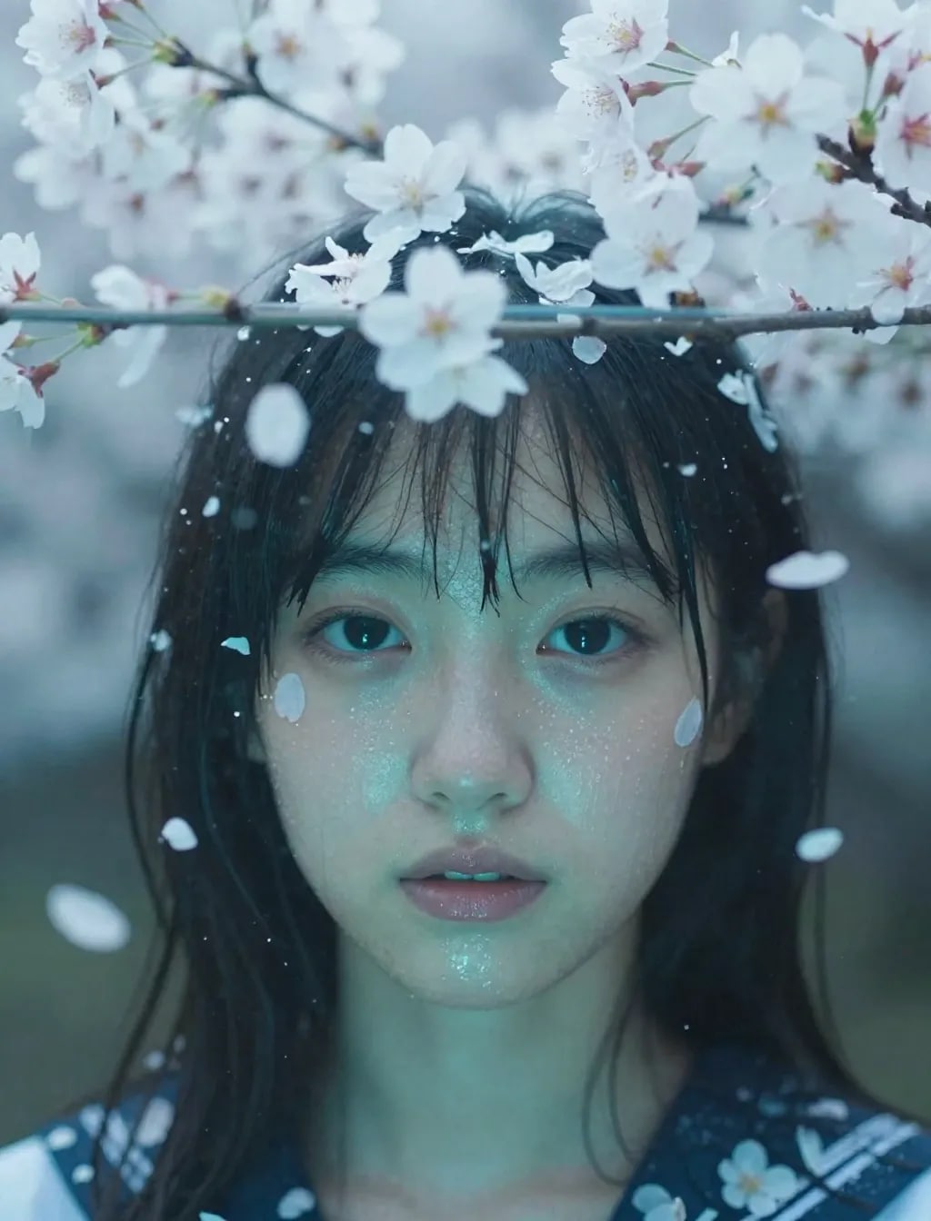 季節外れの桜まみれ