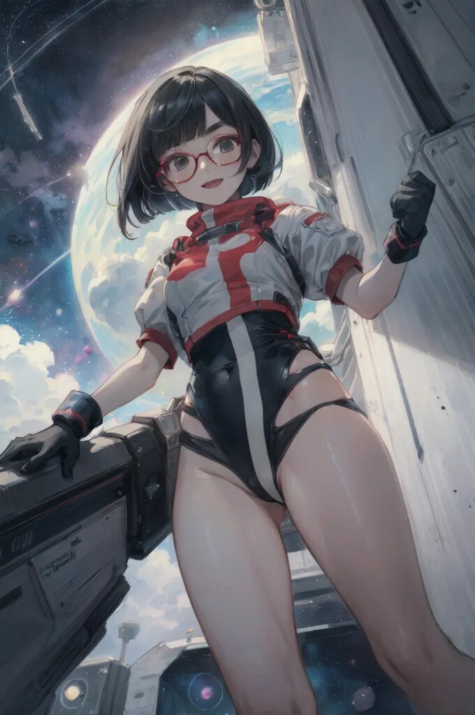 トップなコスをしているメガネさん | の人気AIイラスト・グラビア