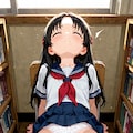 図書室絶頂ディルド 2枚目