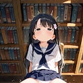 図書室絶頂ディルド 4枚目