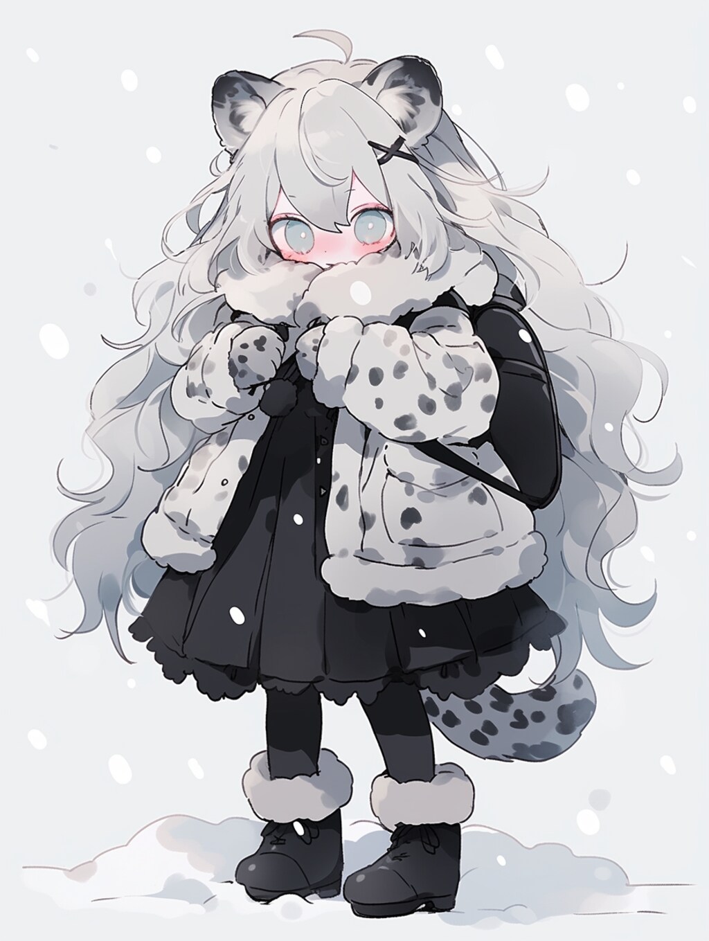白き夢幻の少女