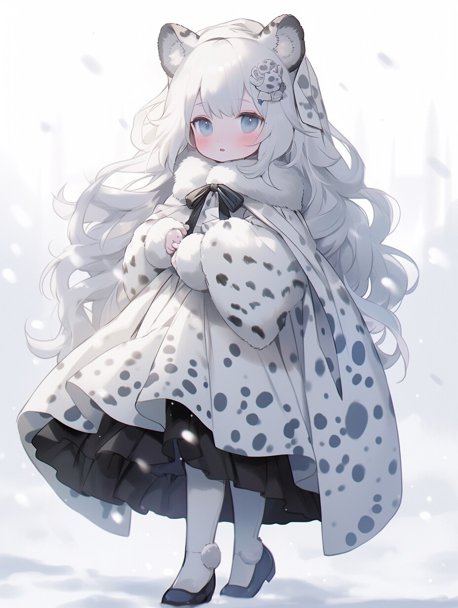 白き夢幻の少女