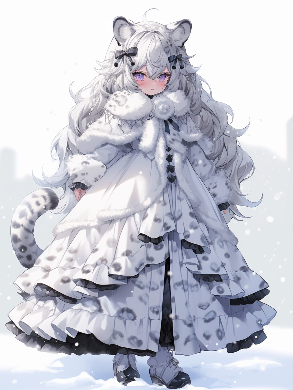 白き夢幻の少女