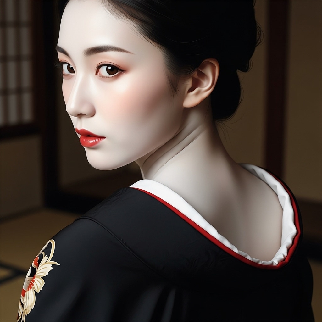 和服美人 | の人気AIイラスト・グラビア